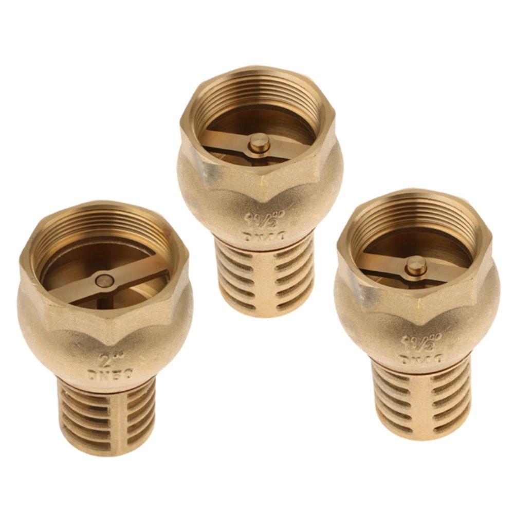 Anti Backflow Bottom Valve Strong Metal Water Pump Valve Check Valve  Complete Specifications
