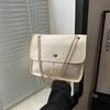 Retro Casual and Fashionable Textured Shoulder Bag New Chain Bag Spring Simple Commuting Work Crossbody Bag
