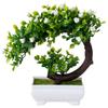  Artificial Plants Bonsai Simulated Tree Potted Plants Fake Flowers Table Potted Ornaments