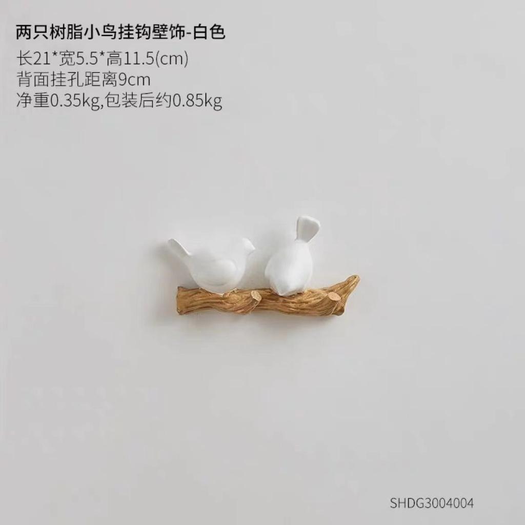 Минималистичное скандинавское 3D украшение на стену в виде птицы из смолы – Домашний декор