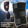 Black Knee Support Brace Neoprene Spring Knee Protector New Injury Prevention  Men Women