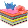 OFIXO Origami Paper 15 cm X 15 cm Pack of 200 Sheets, Assorted Colors for Origami, Scrapbooking, Hobby Crafts, Project W