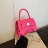 Crossbody Bag Women'S Fashion Niche Design Chain Bow Portable Small Square Bag Work Hand Bag