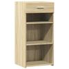 VidaXL Buffet chêne sonoma 45x42,5x93 cm bois d'ingénierie, armoire, armoire latérale, armoire de rangement, armoire, 846322