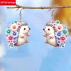 Милые акриловые серьги-подвески с ежиками для женщин, Y2K мода, серьги с животными, трендовые женские серьги, подарок на день рождения и праздник