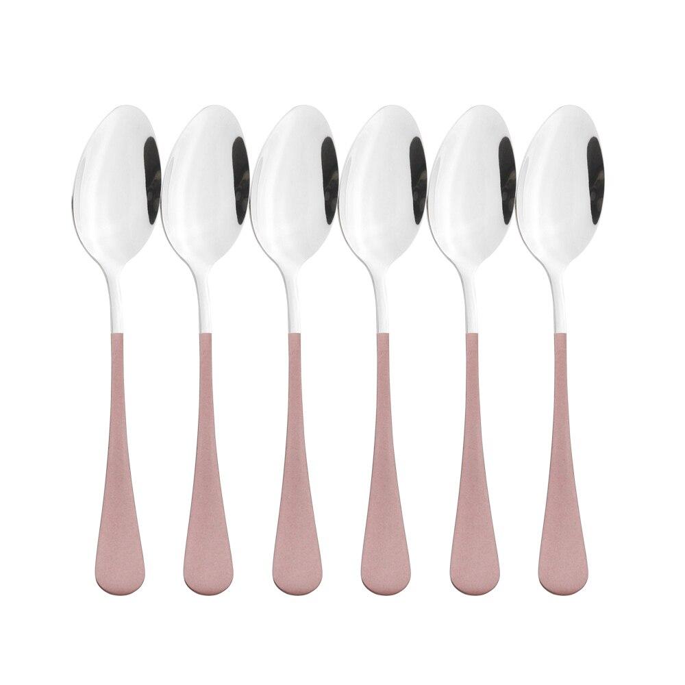 Набор столовой посуды из нержавеющей стали, набор столового серебра, черное золото, обеденная ложка, столовые приборы, столовые приборы, набор посуды для пикника, кухни, дома