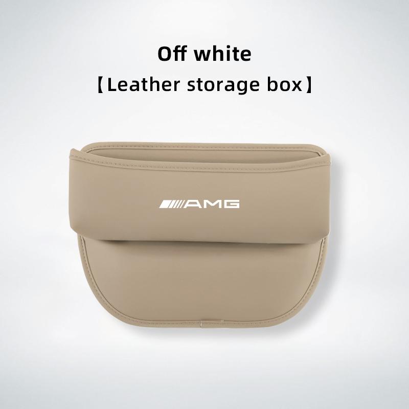 JAEZI1 Leather Car Seat Gap Organizer Box Leak-proof Storage Bag For Mercedes Benz AMG GLC W203 W206 W220 W205 W211 W212 W201 W210 W108