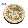Wax Seal Stamp Head Gothic Head, Retro Skull And Bat Pattern Handmade Gift Decoration Sealing Stamp, Punk Style Brass for Letter