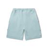 Li Ning X Jackie Chan Collaboration Kung Fu Series Solid Color Lace-Up Free Pocket Casual Shorts Men shorts Fish-Eye-Green AKSU151-3