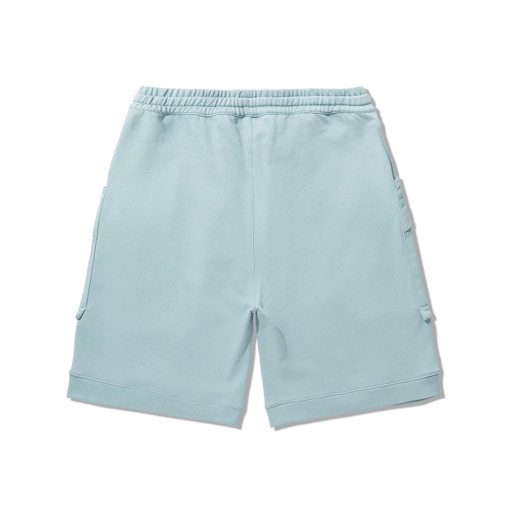 Li Ning X Jackie Chan Collaboration Kung Fu Series Solid Color Lace-Up Free Pocket Casual Shorts Men shorts Fish-Eye-Green AKSU151-3