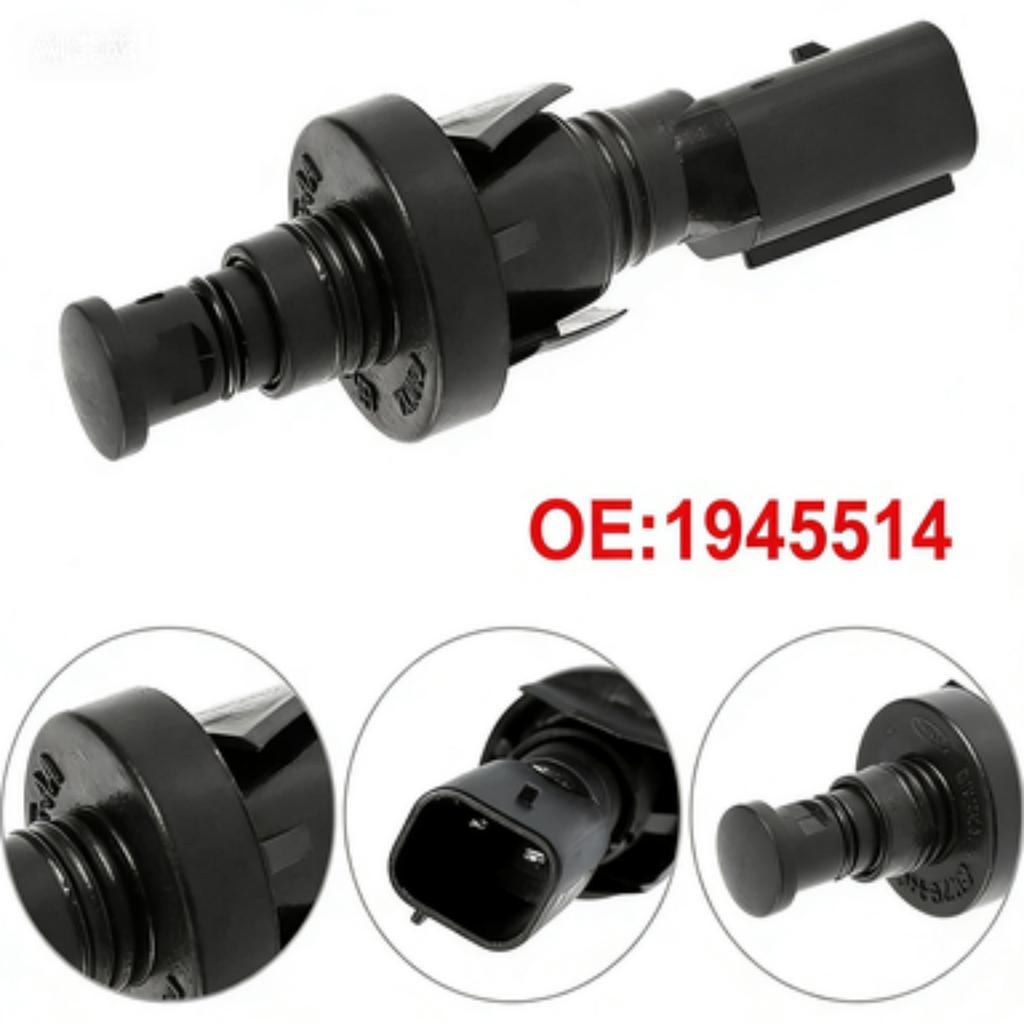 Car Custom Sliding Door Switch For Ford Transit Mk6 Mk7 Mk8 1945514 Plastic Black 1945514 Wear-Resistant Sliding Door Switch