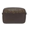 Fendi Сумка через плечо с монограммой FF из кожи и полиэстера Мужские сумки Коричневый 7M0286-AJJ4-F1HR8