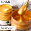 500ML Gold Silver Acrylic Paint Wall Painting Hand Painted Dedicated DIY Paint Waterproof Does Not Fade Silk Screen Supplies