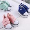 1 Pair DIY Doll Canvas Shoes Mini Doll Sneakers 1/6 Scale Mini Sneakers  Blythe Doll Toy