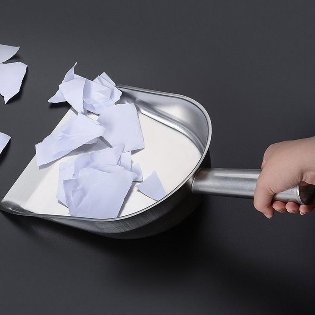 Утолщенная чистящая лопата из нержавеющей стали для дома, ручная короткая столешница, настольный инструмент, портативный мини-совок