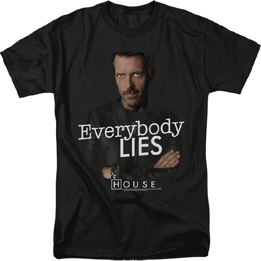 NBC Everybody Lies House M.D. Adult T-Shirt