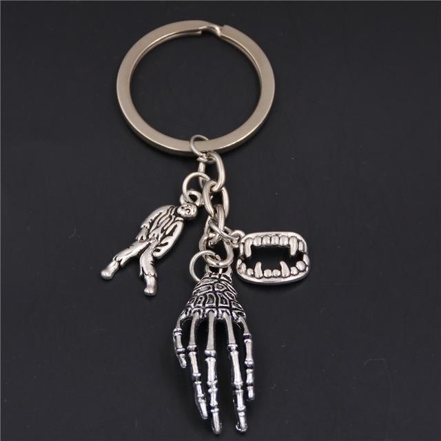 Креативный Хэллоуин Череп Тыква Кулон Брелок Женский Мужской Хэллоуин Декоративный Подарок