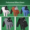 High-Durability Three-Finger Billiard Gloves for Men & Women - Ideal for Professional Snooker Competitions (Right Hand)