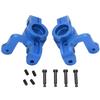 RC Front Steering Cup Aluminum Metal Steering Knuckles for LOSI Lasernut U4 110 RC CarBlue