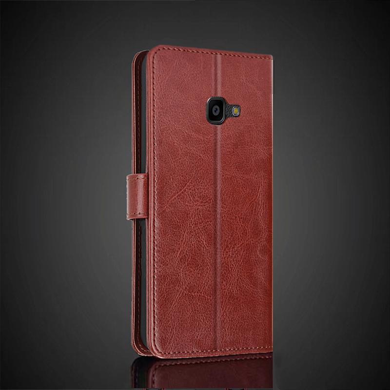 Чехол-обложка из искусственной кожи для Samsung Galaxy Xcover 4 4s G390F, откидная крышка, ретро-кошелек, сумка для телефона, облегающий чехол, бизнес