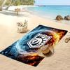 Ipswich Town Football Print Beach Towel, Large Soft Quick Dry Towel for Beach Camping Swimming
