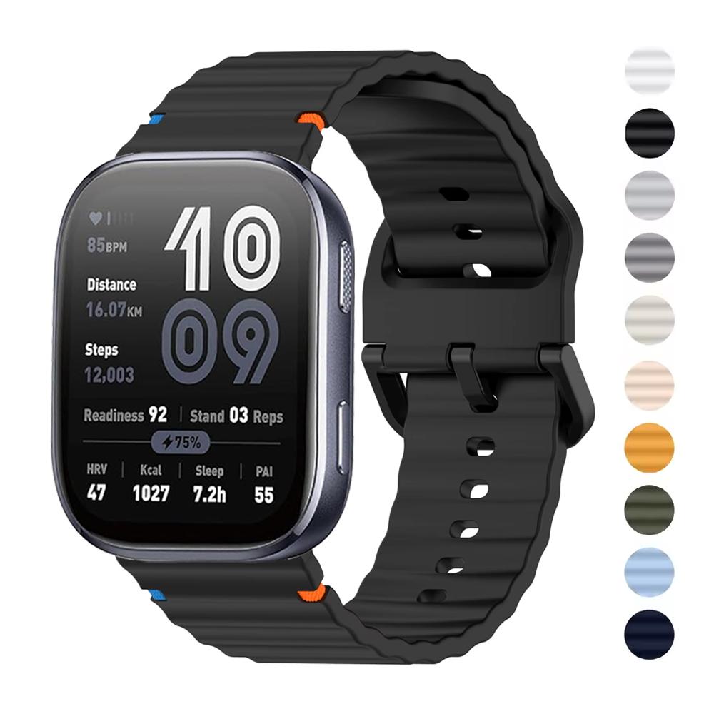 20 мм 22 мм Ремешок для Amazfit bip 6/bip 5/GTR 4 Pro/3/2/GTS 4 mini/3/2/balance Спортивный браслет для часов Correa amazfit active 2 Ремешок