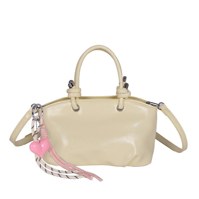 Модная простая сумка из искусственной кожи с одним ремешком и застежкой-молнией для повседневной носки