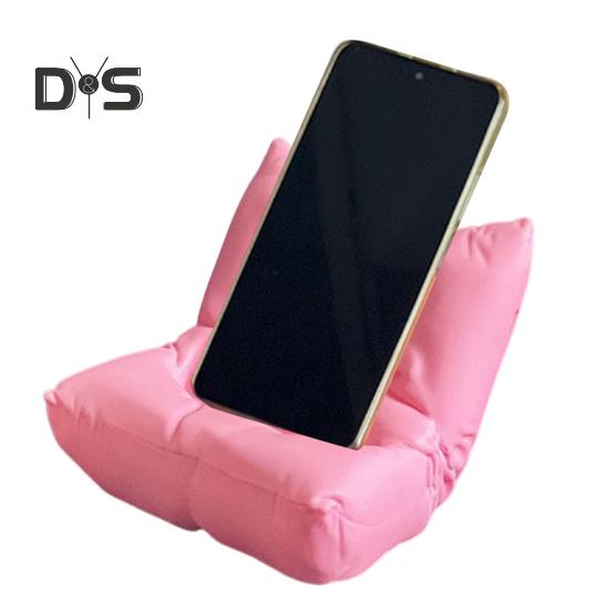 Держатель для телефона в форме дивана с портом для зарядки, регулируемый угол наклона, инновационное крепление для телефона на диван, кресло, для домашнего офиса и путешествий