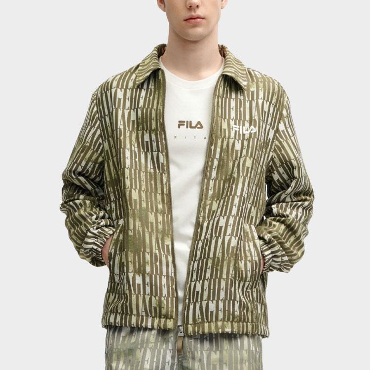 Fila Куртки и Пальто Мужские С Принтом По Всей Поверхности F11M418707F-ZA