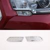 2 Pcs Chrome Plastic Front Headlight Cover Trim For Toyota Tacoma N300 2016-2020