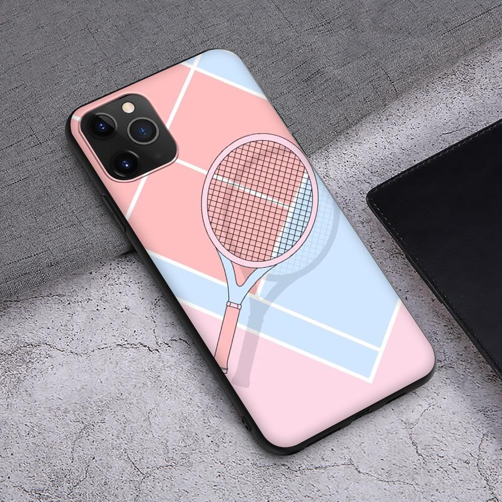 Спортивный теннисный чехол T171 для iPhone 13 12 Mini 11 Pro XS Max XR X 8 7 6 6S Plus 5 5S SE 2020