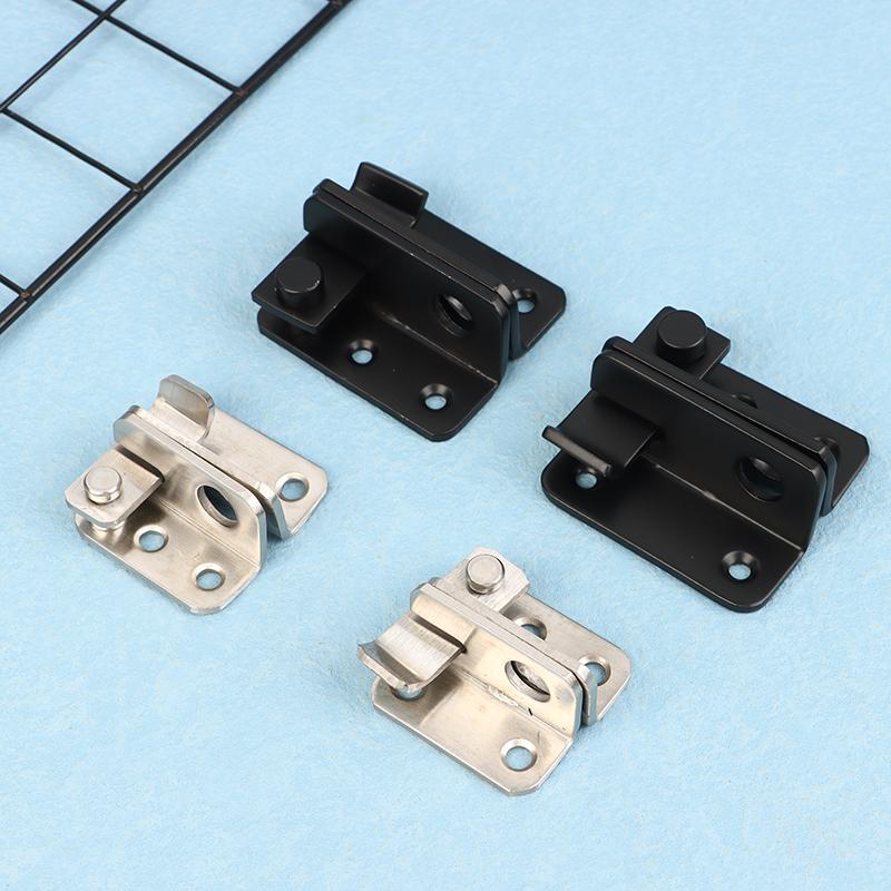 Stainless Steel Sliding Door Lock Bolts Anti-Theft Catch Lock Sliding Bolts Lock Padlock Clasp Gate Safety Lock Home Hardware