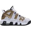 Nike Высокие баскетбольные кроссовки для детей Air More Uptempo Белый Золотой Унисекс IO7601-171