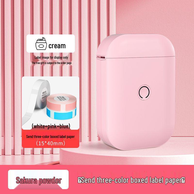 Портативный мини Bluetooth термопринтер для этикеток для домашнего использования с липкими заметками