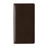 Quovadis Genuine Leather Notebook Cover X 17cm Chocolate QUOVADIS Qv88x1729ch (cowhide) "Buffalo Leather" 8.8