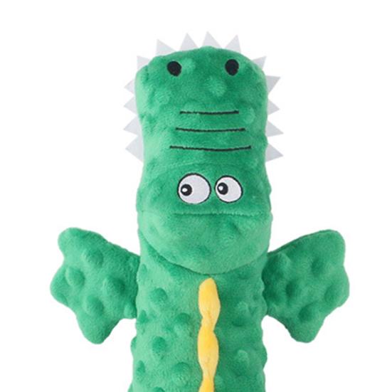 Плюшевая игрушка для собаки «Аллигатор», устойчивая к разрыву, милая, легкая, устойчивая к укусам, прочная плюшевая игрушка «Гатор»