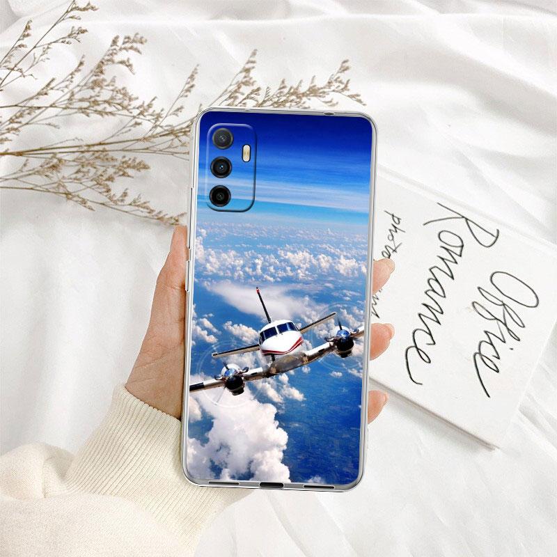 Airplane Aesthetic Art Phone Case for Motorola Moto G10 G20 G30 G31 G32 G34 G35 G41 G42 G50 G51 G52 G55 G60 G60S G62 G71 G72 G75