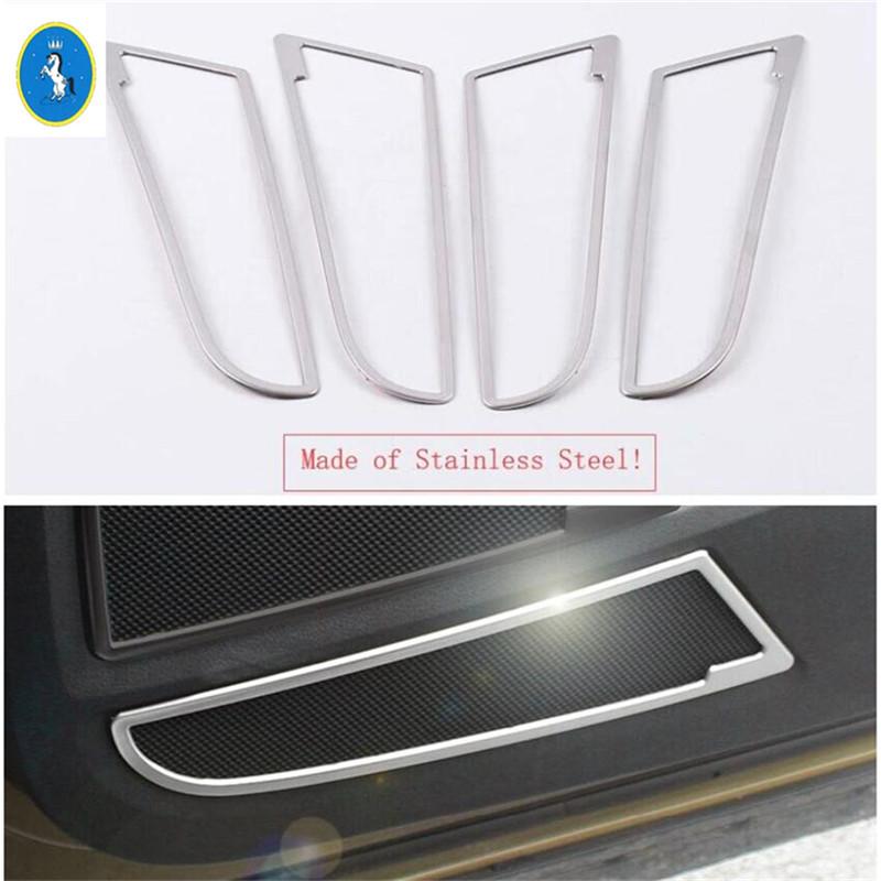 Внутренняя Автоматическая Дверь Стерео Динамик Аудио Громкоговоритель Звуковая Декоративная Панель Покрытие Отделка Для Skoda Kodiaq 2017 - Аксессуары для Интерьера