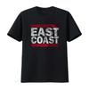 EAST COAST Футболка Run Fun DMC США Соединенные Штаты Новый Город Группа Сторона Западная винтажная Стирка Графический модный уличный стиль Универсальный