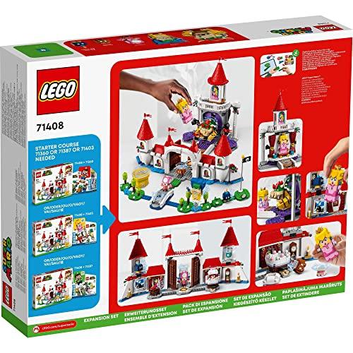 LEGO Super Mario Peach Castle Challenge Birthday Gift 71408 Toy Blocks Present Video Game Castle Boys and Girls Ages 8 and Up