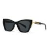 New European And American Style Men'S Aviator Glasses Retro Double-Bridge Square Frame Sunglasses  Ready Stock 6
