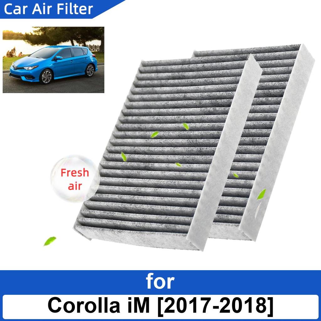 CF10285 CP185 Car Air Filter for Toyota Corolla iM 2017-2018 Carbon Fiber Cabin Auto Filters