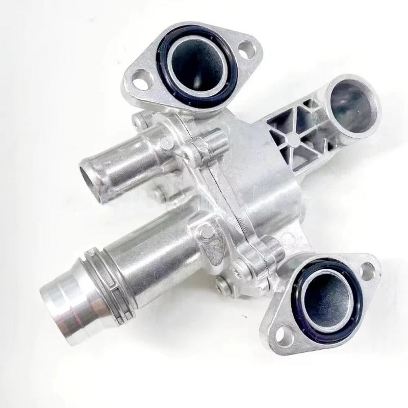 LR073372 Aluminum Thermostat Housing for Land Range Rover Sport Discovery LR3 4 2.7 3.0 diesel Jaguar XF