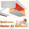 Навесной дефлектор для ванной комнаты, не требующий сверления, для обогревателя, дефлектор для кондиционера, чехол для кондиционера