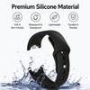 Для Xiaomi Band 8 9 10 Ремешок Аксессуары для Смарт-часов Силиконовый Спортивный Сменный Браслет pulseira correa Для MiBand 10 Браслет