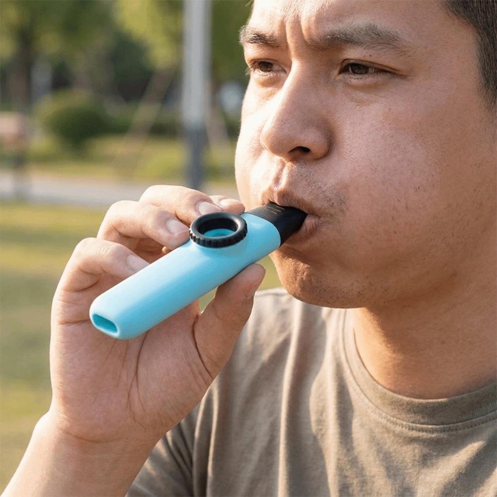 Reusable Wind Instrument Portable Musical Whistle Toy Simple Mini Kazoo Flute Adults Use