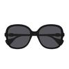 Gucci Acetate Square Sunglasses Unisex Black