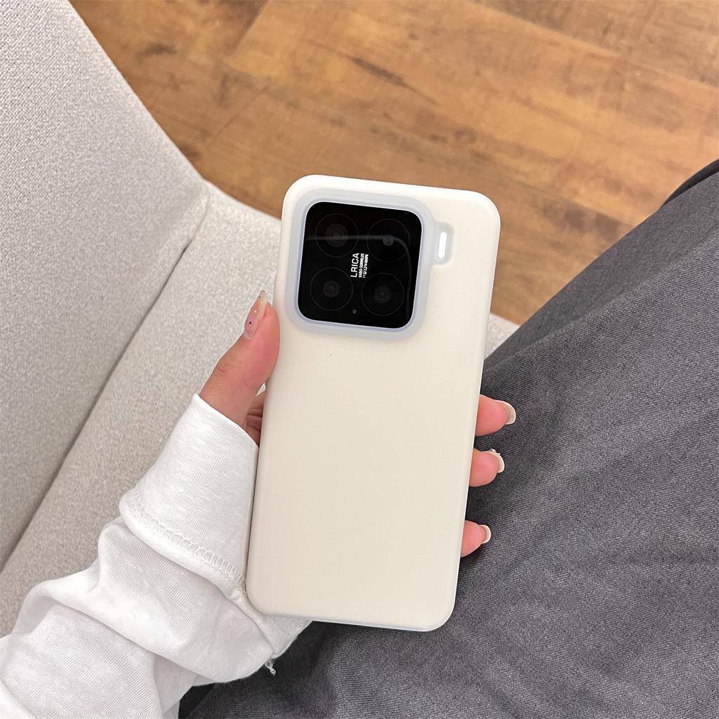 Модный Гелевый Жидкий Силикон Неоновый Матовый Чехол-Кожура Для Xiaomi Mi 15 14 13 K70 Ultra K80 Pro Официальный Конфетный Цвет Ударопрочный Чехол