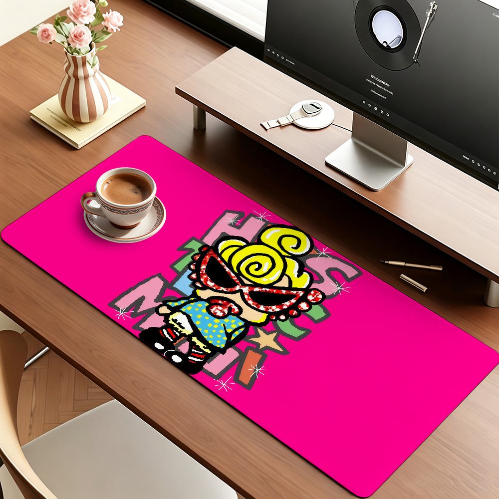 Fashion print H-Hysteric M-Mini Mouse Pad Square Office Gaming Desk Mat Waterproof Non-Slip Rubber Decorative