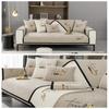 Мягкий шенилл с вышивкой Four Season Universal Sofa Полотенца, Г-образный секционный противоскользящий чехол для дивана для гостиной